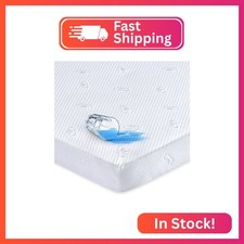 Waterproof Pack and Play Mattress Protector, Quilted Pack and Play Mattress Pad