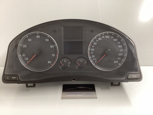 VW Golf 5 Tacho Tachometer ca. 154 Tsd km Kombiinstrument 1K0920851A