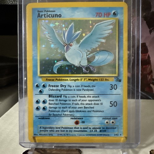 Articuno 2/62 Holo - Pokemon Card