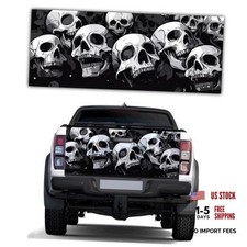 Car Decals, Black Skull - Car Stickers and Decals for Sport Car, SUV, Pickup