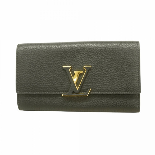 Louis Vuitton Long Wallet, Taurillon Leather, Portefeuille Capucin... GZl1im5x