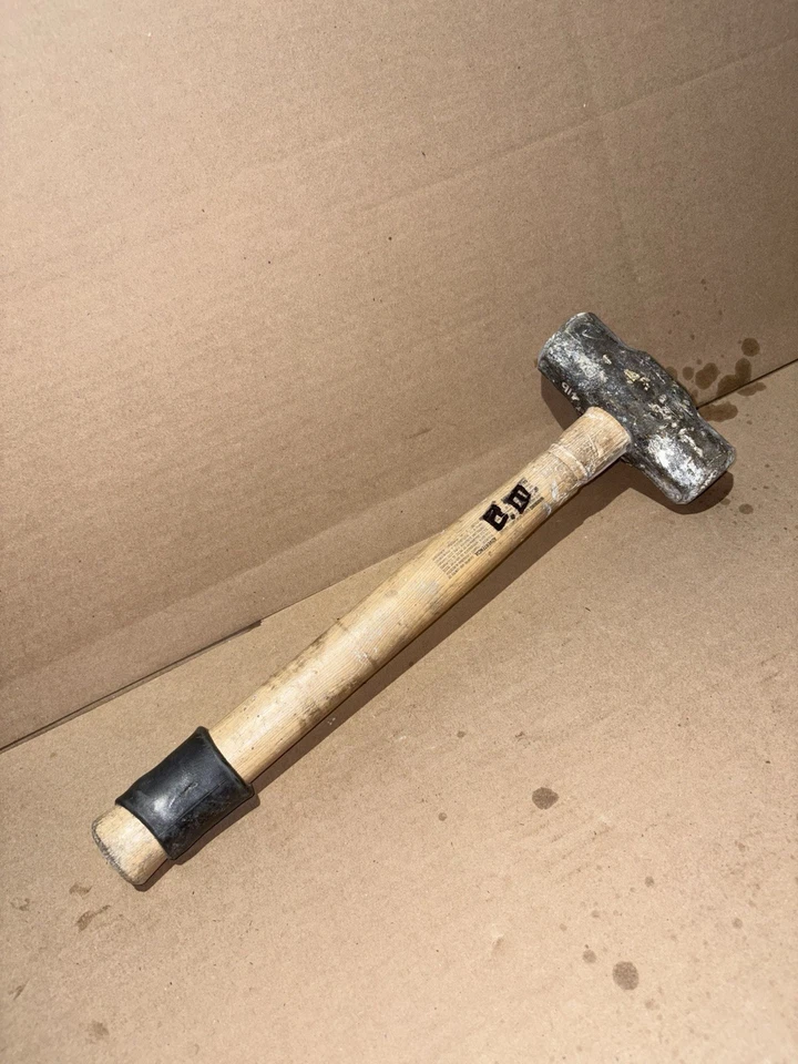 4 lb. Engineer Hammer with 16 in. Hickory Handle With Wooden Handle - Image 3 of 4