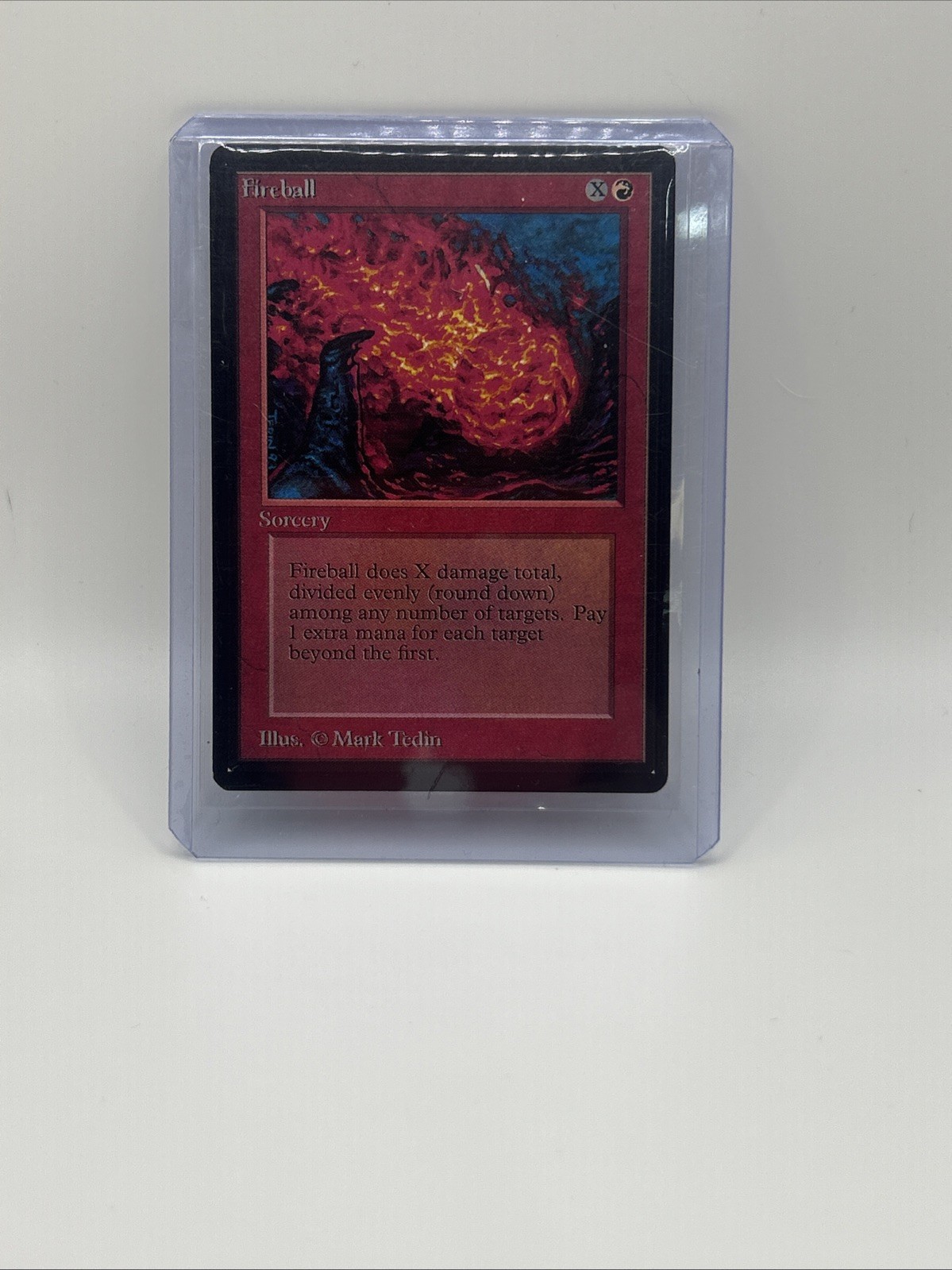 Fireball – Magic the Gathering Beta 1993 – Vintage MTG Card LP/NM –Fast Shipping