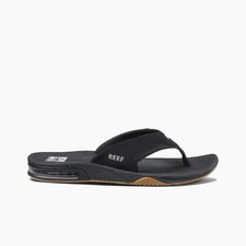 Reef Fanning Men's Sandals Black/silver - 7 Medium