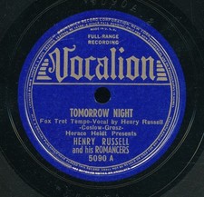 78tk-dance-VOCALION 05090-Henry Russell & his Orchestra  (Stranger Things)