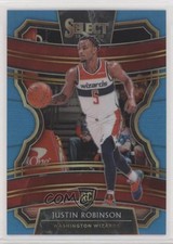 2019 Panini Select Concourse Light Blue Prizm /299 Justin Robinson Rookie RC z7h