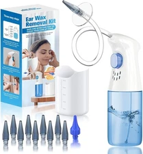 Manual Ear Irrigation Flushing System – Family-Friendly Wax Removal Solution