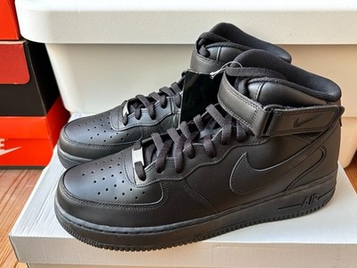 Nike Air Force 1 Mid 07 Black CW2289-001 Size 12 US Men's Brand New with Box