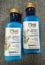 2 New Maui Moisture Nourish Moisture Coconut Milk Conditioner 13 fl oz Each