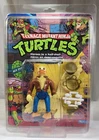 Vintage ACE DUCK Ninja Turtles 1989 Playmates TMNT Sealed Unpunched 14-Back