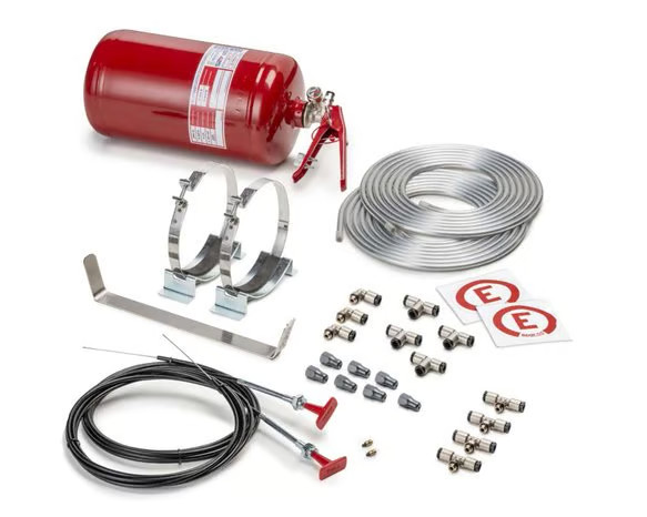 Sparco 014772MSL Fire Suppression System - Mechanical - AFFF - FIA Approved -