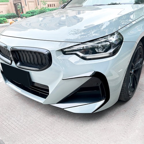 Front Bumper Side C Canards Splitter For BMW 2-Sereis Coupe G42 M-Sport 2022-25 - Picture 7 of 15