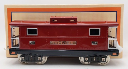 MTH 11-30014 Lionel Std. Calibre #217 rojo con borde de níquel Caboose nuevo en caja | Condition: New