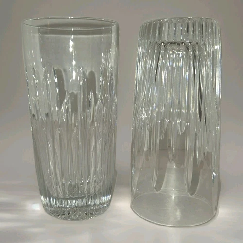Waterford Crystal Barcelona Highball Glasses 2 Marquis Bar Ware VTG Retired