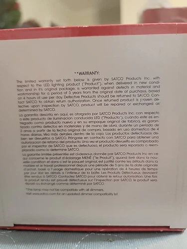 Satco Ditto 75W Equivalent Soft White BR40 Medium Dimmable LED Floodlight Light - Picture 7 of 7