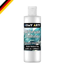 Airbrush Verdünner Wasserbasiert 250ml für Acrylfarben, Verbesserung Farbflus...