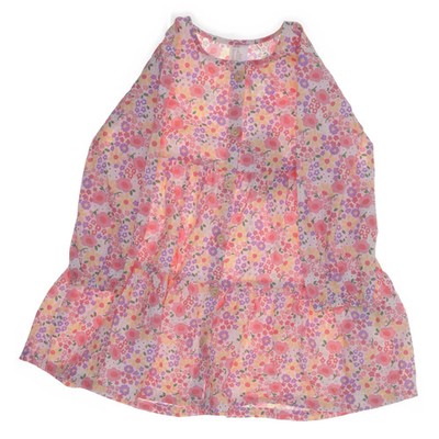 H&M, Kleid, Größe: 86, Mehrfarbig, Baumwolle, Blumen, Mädchen #Nxy