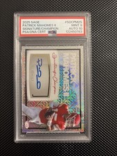 2025 Sage Patrick Mahomes Signature Of A Champion Auto Silver SOC-PM2-S Chiefs