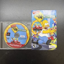 The Simpsons: Hit & Run Greatest Hits (PlayStation 2, 2003)  Manual + Disc 