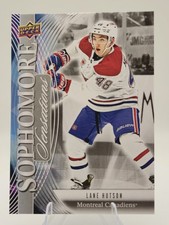 Upper Deck Sophomore Sensations Lane Hutson SO-2 Canadiens 2025-26 Series 1 SSP