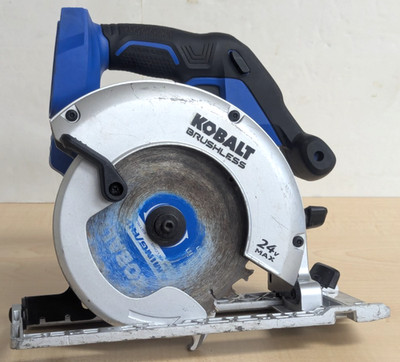 Kobalt 24V 6-1/2-in Cordless Circular Saw (KCS6524B-03) - Tested, Tool Only