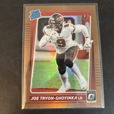 2021 Panini Donruss Optic - Rated Rookie Joe Tryon-Shoyinka #255 Bronze Prizm...