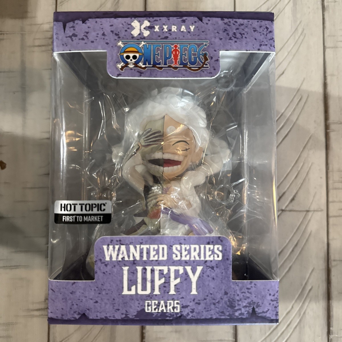 Mighty Jaxx One Piece XXray Luffy Gear 5 Wanted Edition Figure Hot