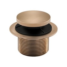 RP31558CZ Replacement Tub Drian, Toe Operated Stopper Champagne Bronze