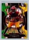 2025 Panini Select Football Green and Yellow Shock Jaylin Lane #89