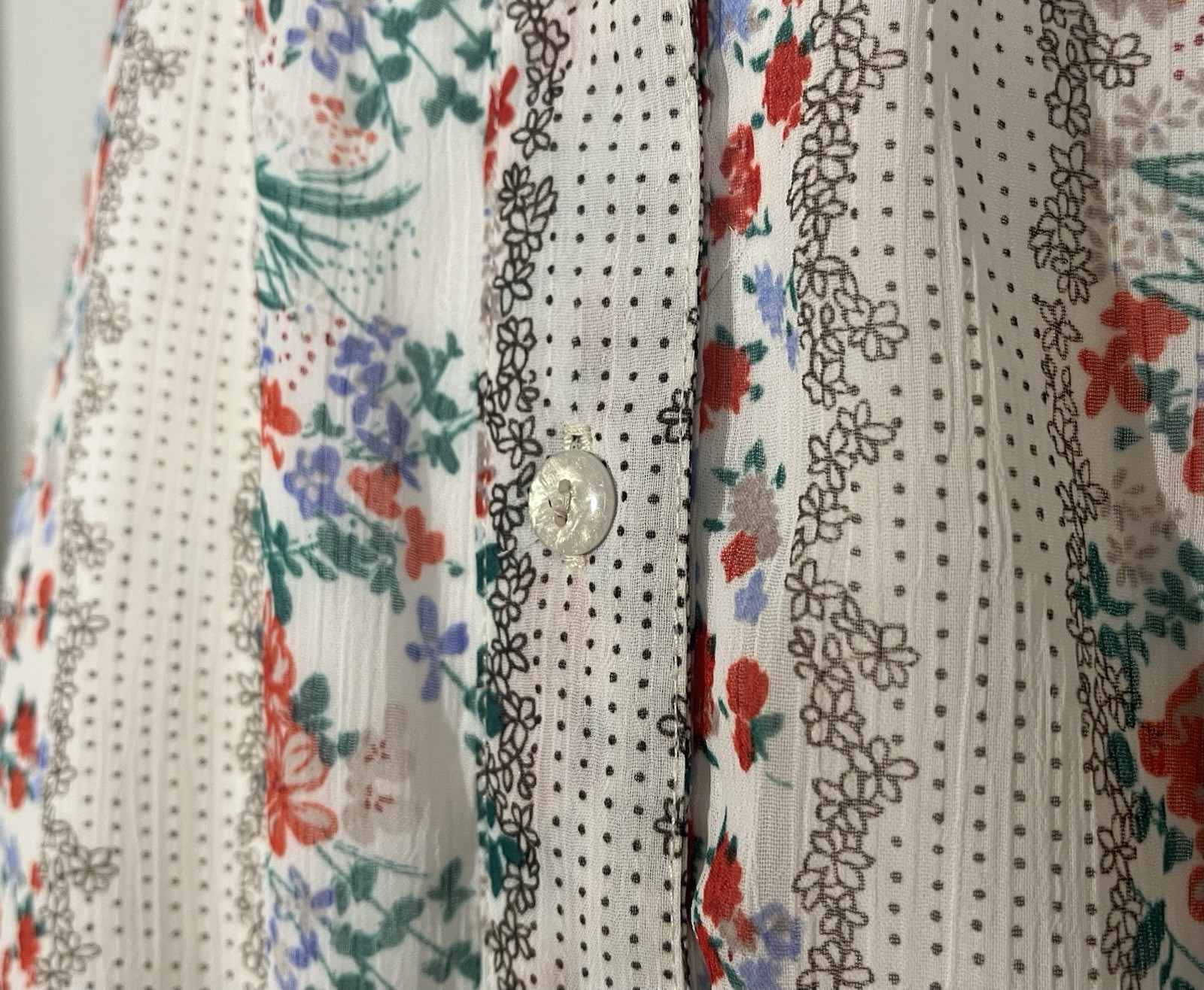 Y2K Twenty One Ruffle Boho Prairie Cottage Floral Tie Back Mini Dress Women’s S