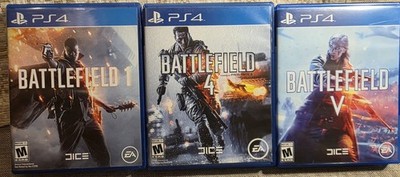 Lot Of 3 PlayStation 4 Games The Battlefield Series Tested Working