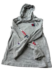 Champion Boys Gray Hooded Long Sleeve sweatshirt Size 6 S 