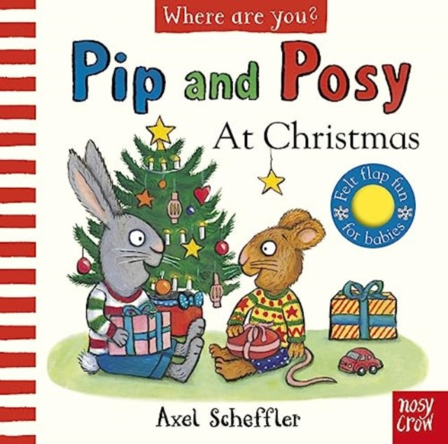 Pip and Posy, Where Are You? At Christmas (A Felt Flaps Book) (Board book)