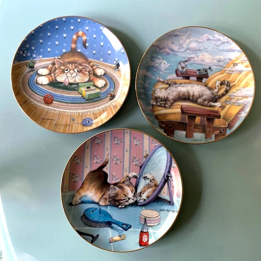 25+ Danbury Mint Cat Plates Decorative Collector for sale