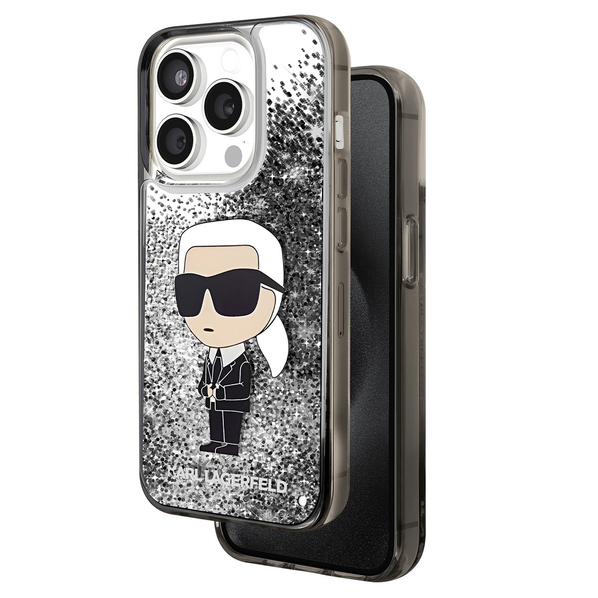 Karl Lagerfeld accessoire mode iPhone 15 Pro pour sorties et soirées