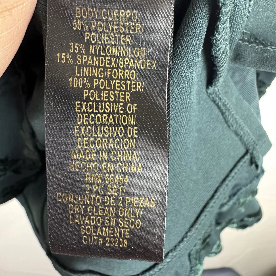 Studio 1 бархатный выгорания верхний размер 14 бак наложение Y2K фея радужный эфирный - Изображение 3 из 4