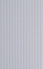 Evergreen Scale Models 4100 .040" x .100 x 6" x 12" Polystyrene V-Groove Siding