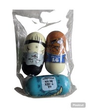 Vintage Mighty Beanz Moose Toys New Sealed 3-Pack  Ally Oop  Sumo  T-Rex