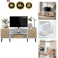 Mid-Century Modern TV Entertainment Stand