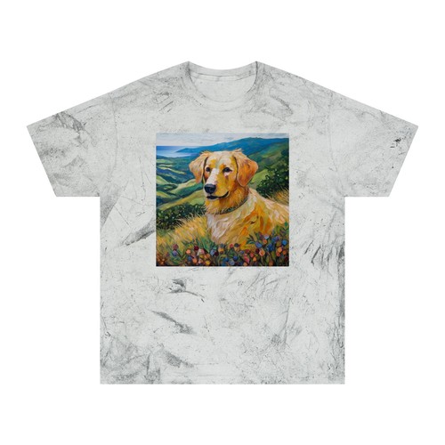 Golden Retriever Classic Color Blast T-Shirt - Picture 2 of 6