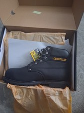Caterpillar CAT Powerplant SB HRO SRA Mens Steel Toe Cap Safety Boots Work Boot