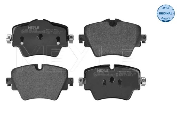 Plaquettes de frein Meyle 025 256 1718 de haute précision mécanique pour disque