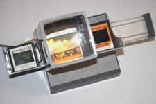Diabetrachter AGFA Agfascop Typ 6738 (1963) komplett mit Fallschacht Anleitung