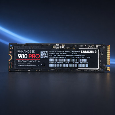 Samsung 980 PRO 1TB NVMe M.2 2280 PCIe 4.0 Internal SSD MZ-V8P1T0