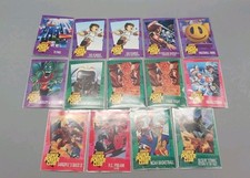 Lote de Tarjetas Coleccionables Nintendo Power Magazine Super Power Club Años 90 Videojuegos