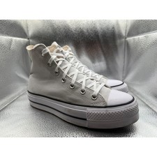 Size 9 Converse Chuck Taylor All Star Lift High Top Women Grey Platform