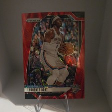 Panini Prizm 2024-25 Luguentz Dort #119 Red Prizm /299 Oklahoma City Thunder NBA