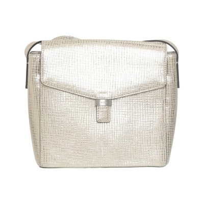 Ecco, Umhängetasche, Damen, Leder, Gold, Einfarbig, 19, 7, 16 cm #RfQ