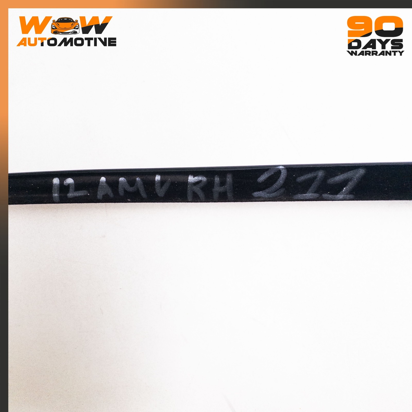 06-16 ASTON MARTIN V8 S VANTAGE FRONT RIGHT WINDSHIELD BODY SIDE MOLDING OEM
