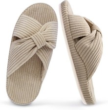 Women's Orthopedic Arch Support Open Toe House Slippers for Plantar...